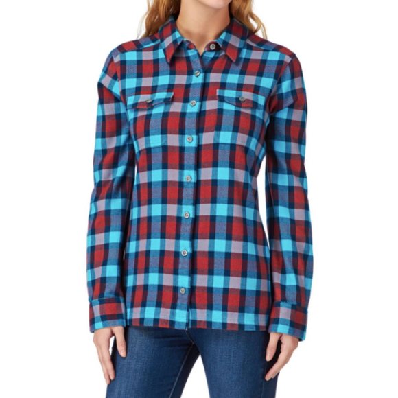 Patagonia Tops - Patagonia Women's Long Sleeved Fjord Flannel Shirt